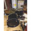 Custom Pearl Masters Custom Maple Drum Kit 2000's Black &amp; Purple