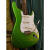 Custom Fender California Series Stratocaster 1997 Green Sparkle #1 small image