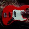Custom Bacchus by Headway Jazz Bass 80's Fiesta Red #1 small image