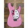 Custom Squier Hello Kitty Stratocaster Electric guitar #1 small image