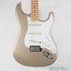 Custom 2007 Fender Classic Player '50s Stratocaster Shoreline Gold Electric Guitar #1 small image