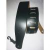 Custom Levy's Leathers M26-BLK 2.5&quot; Basic Leather Acoustic Guitar Strap - Black #1 small image