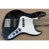 Custom Squier Affinity Series Jazz Bass V 5-String Bass Guitar, Black, Top Load, Maple Neck, Rosewood Board #1 small image