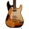 Custom Sawtooth Americana Relic Series ES Electric Guitar with Pro Series Strat/Tele Body Style Hard Case, #1 small image