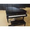 Custom Baldwin Model L Grand (includes Bench and Dolly) 1979 Satin Black #1 small image