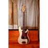 Custom Fender Precision Bass 1966 Olympic White #1 small image