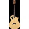 Custom Michael Kelly Forte Port Natural acoustic electric guitar - Port sound hole #1 small image