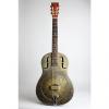 Custom National  Duolian Resophonic Guitar (1933), ser. #C-7251, brown hard shell case. #1 small image