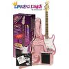 Custom Darling Divas DD950BG Electric Guitar Package w/ Amp &amp; Case, Bubble Gum Pink #1 small image