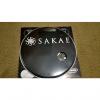 Custom Sakae 16&quot; Bass Drum Head  Black #1 small image