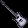 Custom Schecter Chris Garza PT-7 Left-Handed Electric Guitar Silverburst #1 small image
