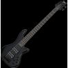 Custom Schecter Stiletto Stage-5 Electric Bass Gloss Black #1 small image