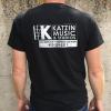 Custom Katzin Music Mens Medium T-Shirt Black