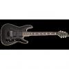 Custom Schecter Omen Extreme-6 FR Electric Guitar in See-Thru Black Finish