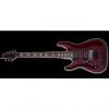 Custom Schecter Omen Extreme-6 FR Left-Handed Electric Guitar in Black Cherry Finish #1 small image