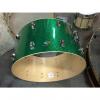 Custom Ludwig classic maple 14x26 bass drum new 2017 Green Sparkle #1 small image