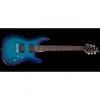 Custom Schecter C-6 Plus Electric Guitar Ocean Blue Burst #1 small image