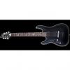 Custom Schecter Damien Platinum-6 Left-Handed Electric Guitar Satin Black #1 small image