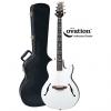 Custom Ovation YM68 Yngwie Malmsteen Viper Steel-String White Acoustic-Electric Guitar #1 small image