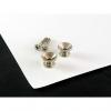 Custom Strap Button Nickel Set of 2 w/ screws for Fender AP 0670-001 #1 small image