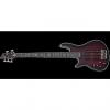 Custom Schecter Hellraiser Extreme-5 Left-Handed Electric Bass Crimson #1 small image