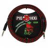 Custom Pig Hog PCH10PL Tartan Plaid Instrument Cable 10 Feet