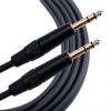 Custom Mogami Gold TRS to TRS Patch Cable 6 Foot #1 small image