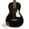 Custom Brand New Art &amp; Lutherie Roadhouse Parlor Acoustic Electric Guitar in Faded Black #1 small image