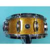 Custom Gretsch Brooklyn 14x5.5 Snare Drum Gold Sparkle