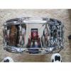 Custom RARE! 1970'S PREMIER OLYMPIC 10 LUG 1025 SNARE DRUM WITH ORIGINAL SLOTTED KEY !!! #1 small image