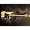Custom Fender American Standard Precision Bass 2016 Olympic White #1 small image