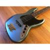 Custom Squier Classic Vibe James Johnston Signature Jazz Bass 2012 Lake Placid Blue