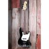 Custom Fender® Standard Jazz Bass 4 String Electric Bass Guitar RW Fretboard MIM Black