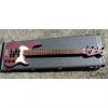 Custom Fender Stu Hamm Urge Bass USA Made Precision &amp; Jazz Pickups  1991 Burgandy Mist W Original Hard Case