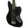 Custom Brand New Squier Vintage Modified Jaguar Bass Special SS Short Scale Black #1 small image