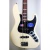 Custom Fender American Deluxe Jazz Bass in Olympic White (2014 Demo Model)
