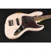 Custom Fender Signature Model FLEA Jazz Bass, Rosewood Fingerboard, Roadworn Shell Pink (624)