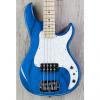 Custom G&amp;L USA Kiloton Bass, Clear Blue, Maple Fretboard, 1.5&quot; Nut Width