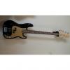 Custom Fender Deluxe Active P Bass Black &amp; Gold #1 small image
