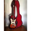 Custom 1972 Harmony H426 Bass Redburst Original Case 2 Dearmond Pickups H22 H25