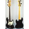 Custom Fender American Standard Jazz Bass 1998 Black #1 small image