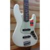 Custom New Fender® American Professional Jazz Bass® V Rosewood Fingerboard Olympic White w/Case
