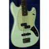Custom Fender Offset Series Mustang PJ 4-String Short Scale Bass 2016 Sonic Blue #1 small image