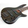 Custom Ibanez SRFF805 Fanned Fret 5-String Bass Guitar - Walnut Flat