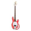 Custom Sterling by Music Man Ray4 Sub Bass Fiesta Red