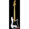 Custom Fender Custom Shop Journeyman Precision Bass Relic Black Anodized Guard White Blonde