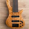 Custom 2017 Wolf S8-7 Natural 7 String Neck Through Bass #1 small image