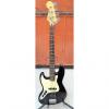 Custom Fender Jazz Bass 4 String Bass Guitar 2003-2004 Black LEFT HANDED