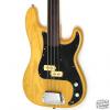Custom 1977 Fender Fretless Precision Bass Natural