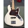 Custom Fender American Standard Jazz Bass Olympic White